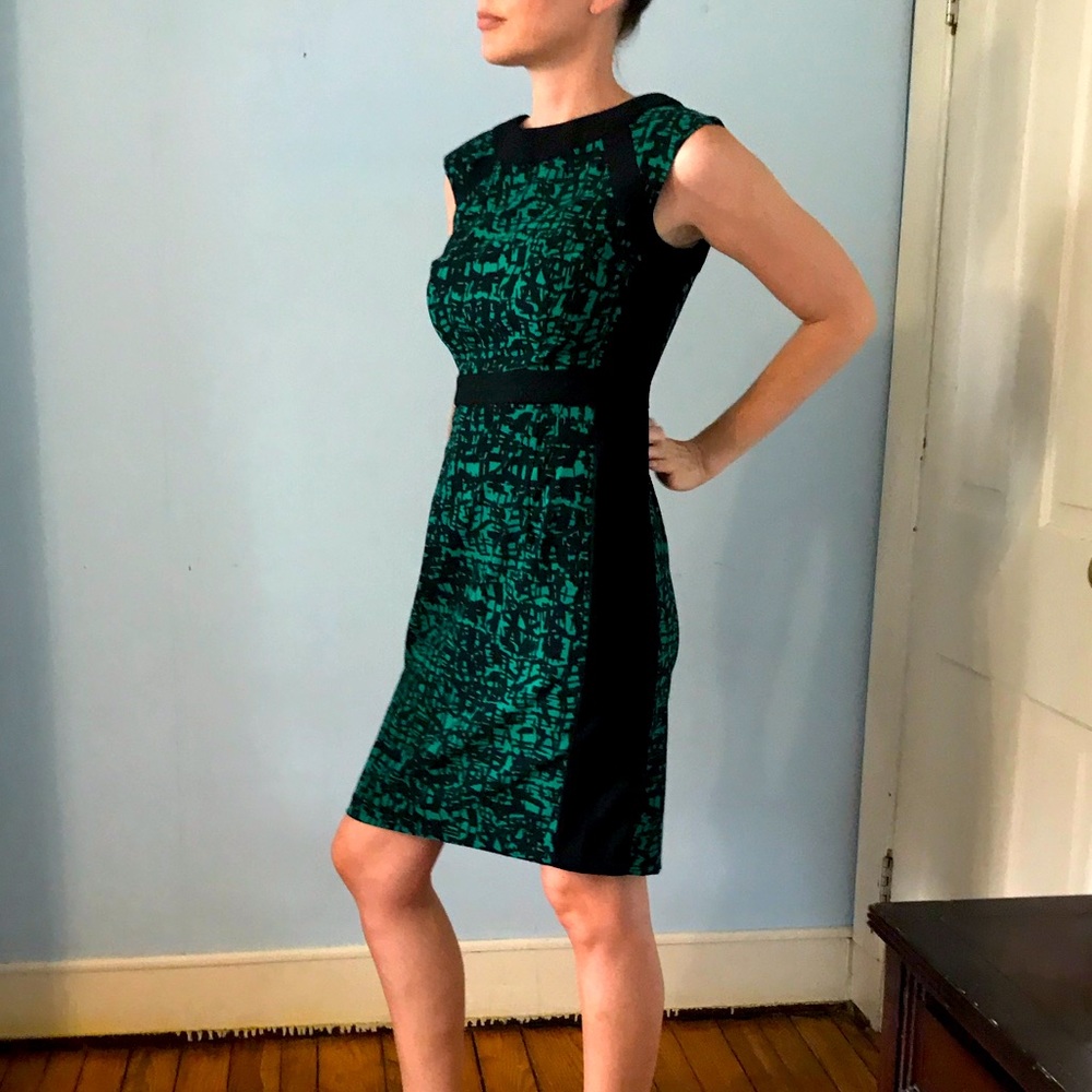 London Times dress, could work for professional and social events